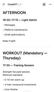 ChatGPT tasks for everyday life