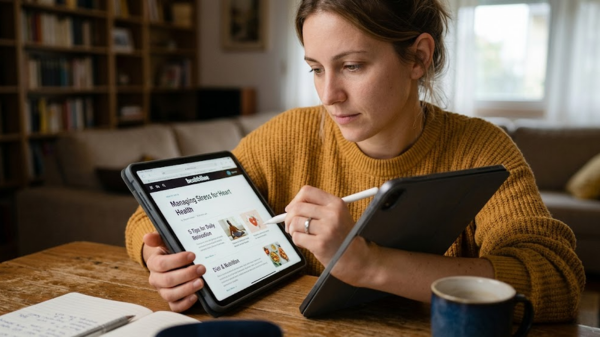 Researching health conditions and AI for medical diagnosis